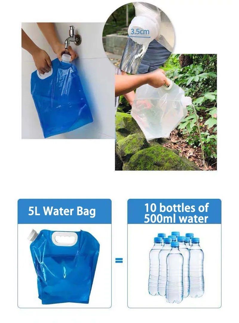 MOYOYO Utdoor Foldable Drinking Water Carrier Container