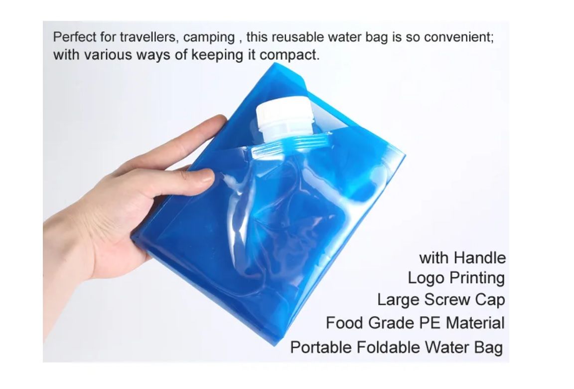 MOYOYO Utdoor Foldable Drinking Water Carrier Container