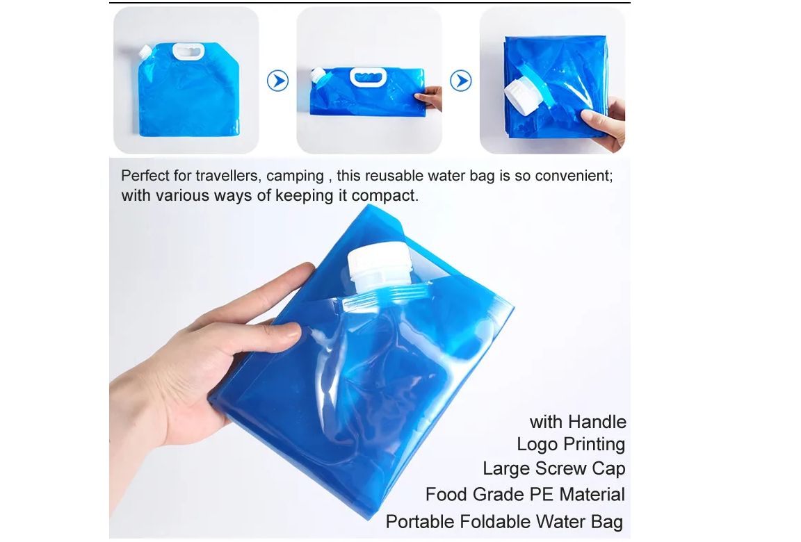 MOYOYO Utdoor Foldable Drinking Water Carrier Container
