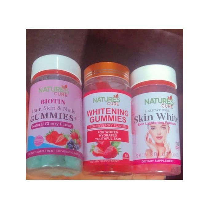 Nature Cure Whitening Gummies Combo