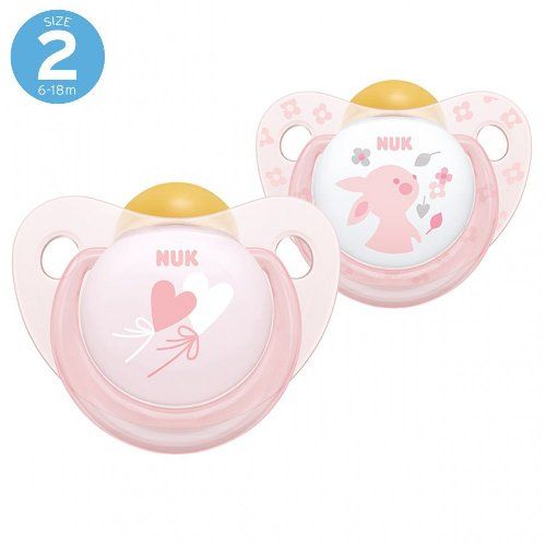 Baby Rose Blue Latex Soother 6-18m Rose