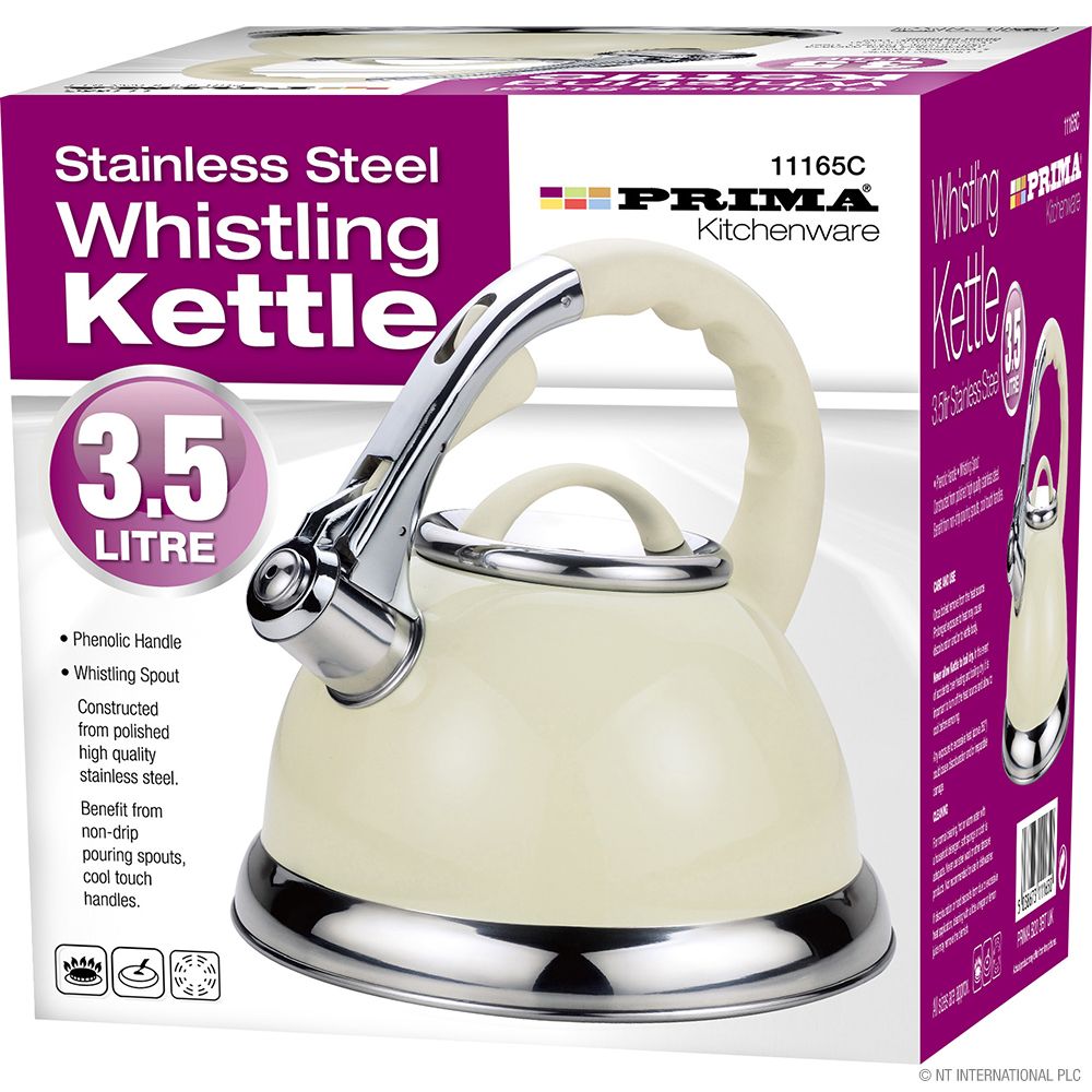 Whistling Kettle 3.5L Cream