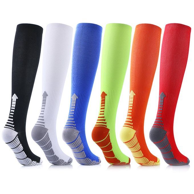 Ompression So Ks Sports Running Women Marathons Over Knee Sto Kings-bla K-L/XL
