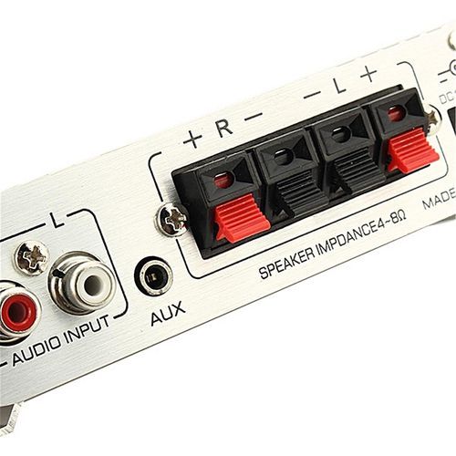 Lepy LP808 Car Motorcycle 12V CD DVD Car Audio Mini Hi-Fi Stereo Audio Power Amplifier