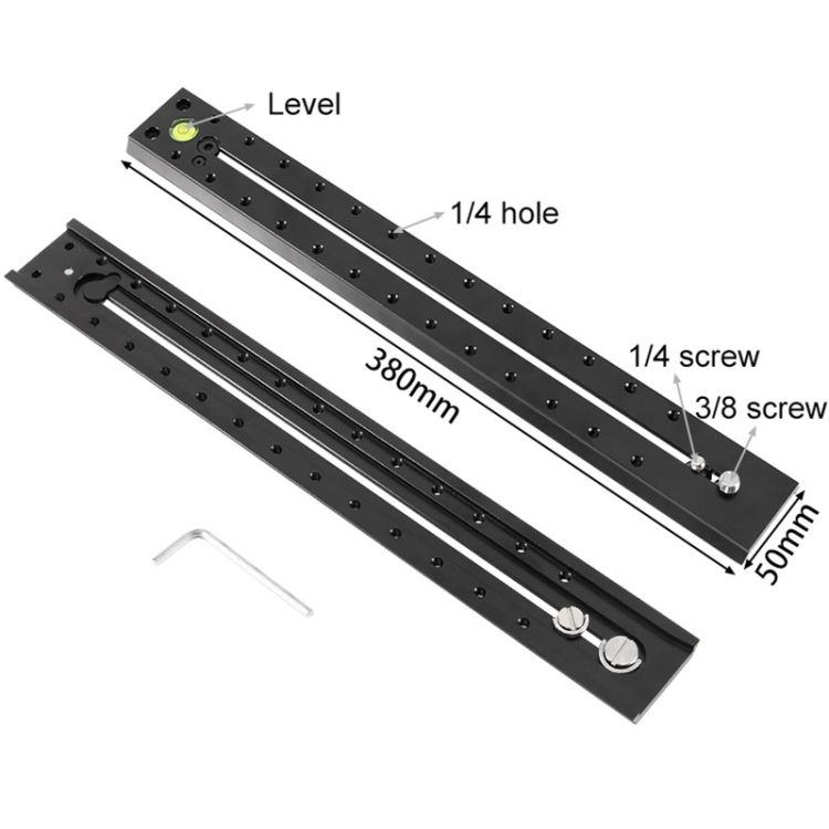BEXIN B380-50 380mm Aluminum Alloy Quick Release Plate