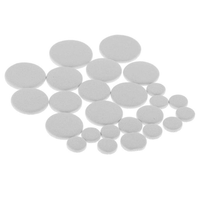 Practical Leather Bassoon Sound Hole Pad Mat Pack White, Various Sizes