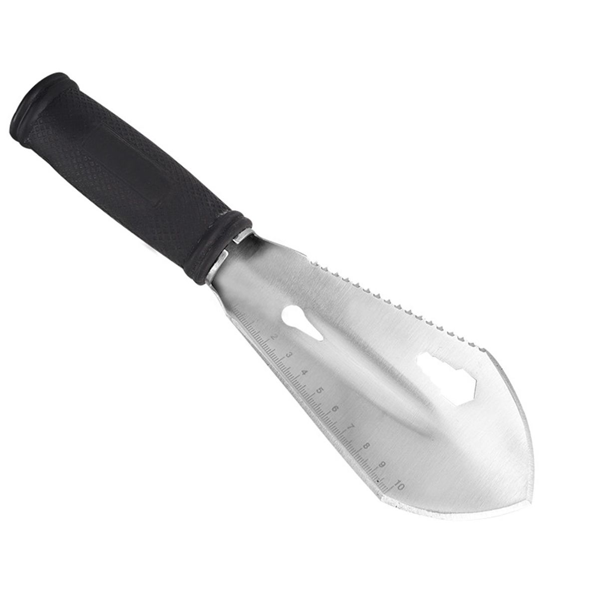 Versatile Folding Shovel Versagrip Mini Garden Shovel Portable Silver