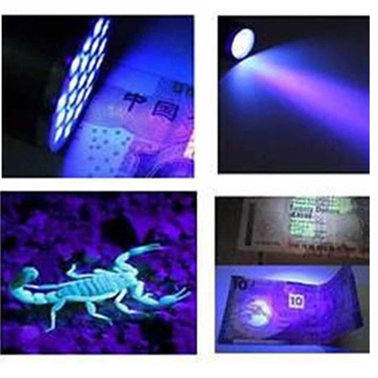 5 PCS Mini UV Flashlight Fluorescent AgentPen Security Light