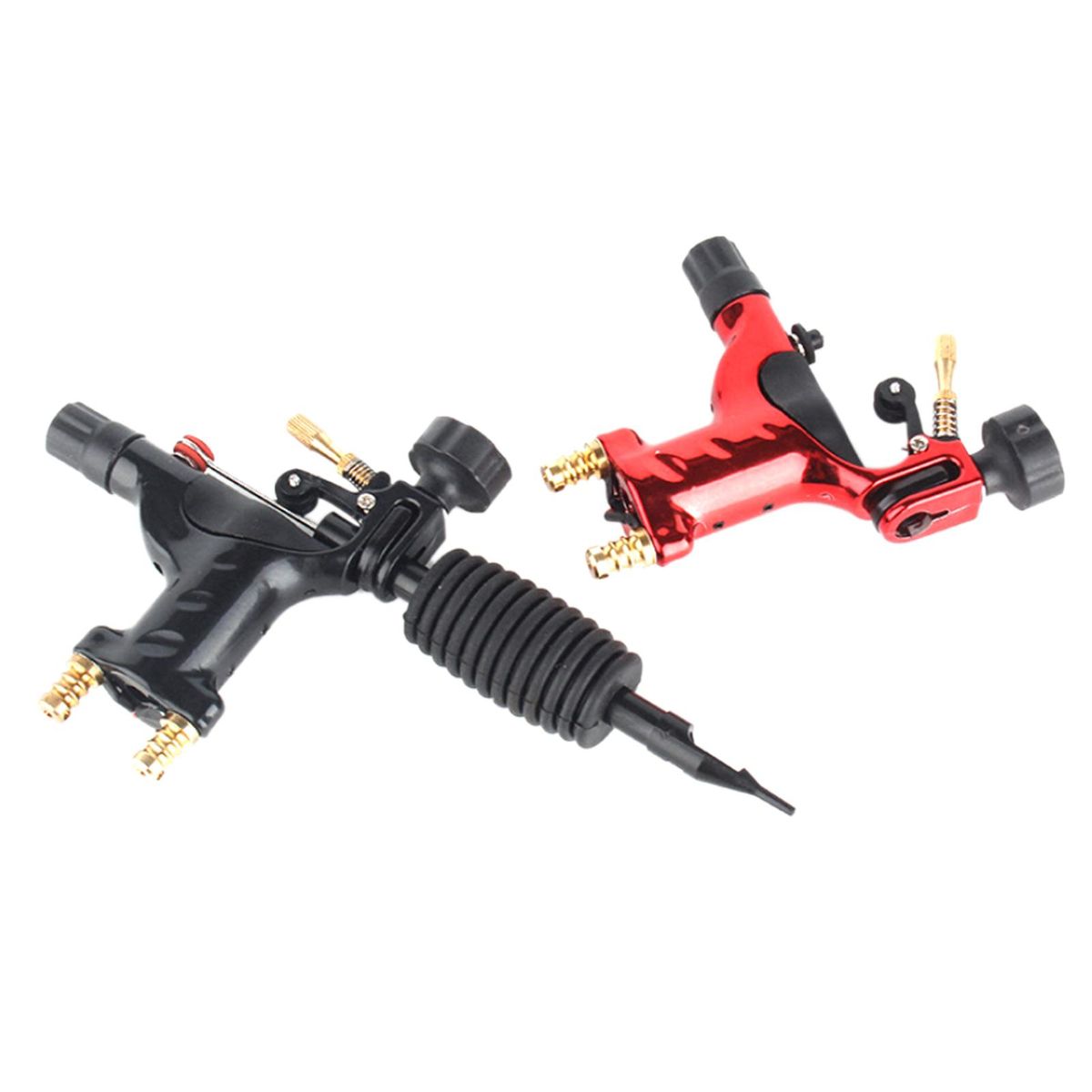 Handheld Tattoos Machine Aluminum Alloy Dragonfly Rotary Motor Portable Liner Shader Tattoos Machine with RCA Port for Body Art