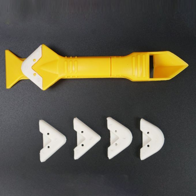 Gl    Angle S Er  Aulking Tool Multifun Tional Rubber Shovel-yellow-19cm
