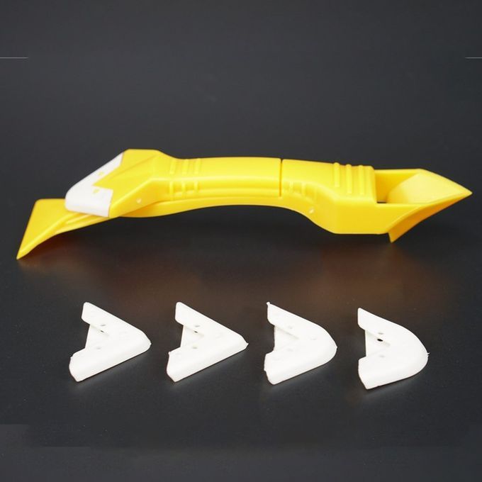 Gl    Angle S Er  Aulking Tool Multifun Tional Rubber Shovel-yellow-19cm