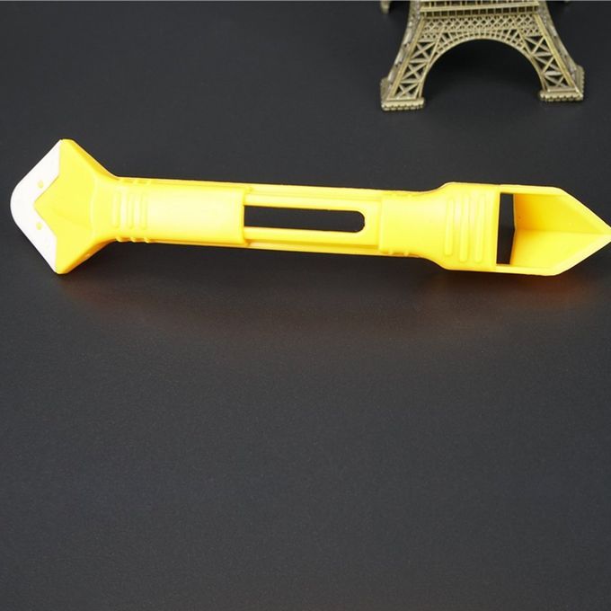 Gl    Angle S Er  Aulking Tool Multifun Tional Rubber Shovel-yellow-19cm
