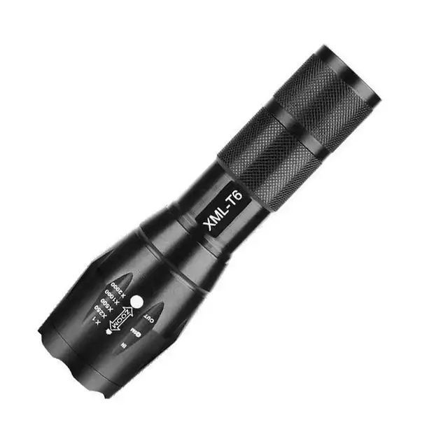 Ultra-Bright Tactical Flashlights Torch XML-T6 LED IP65 Water-Resistant