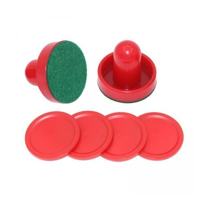 2X Plastic Air Hockey Paddles And Pucks For Kids Adult Entertainment