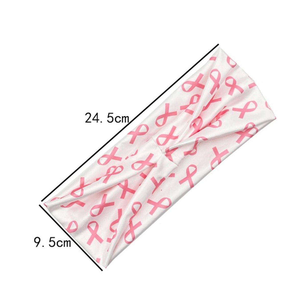 Sports Headband for Basketball Performance Womens Wide Edge Yoga White