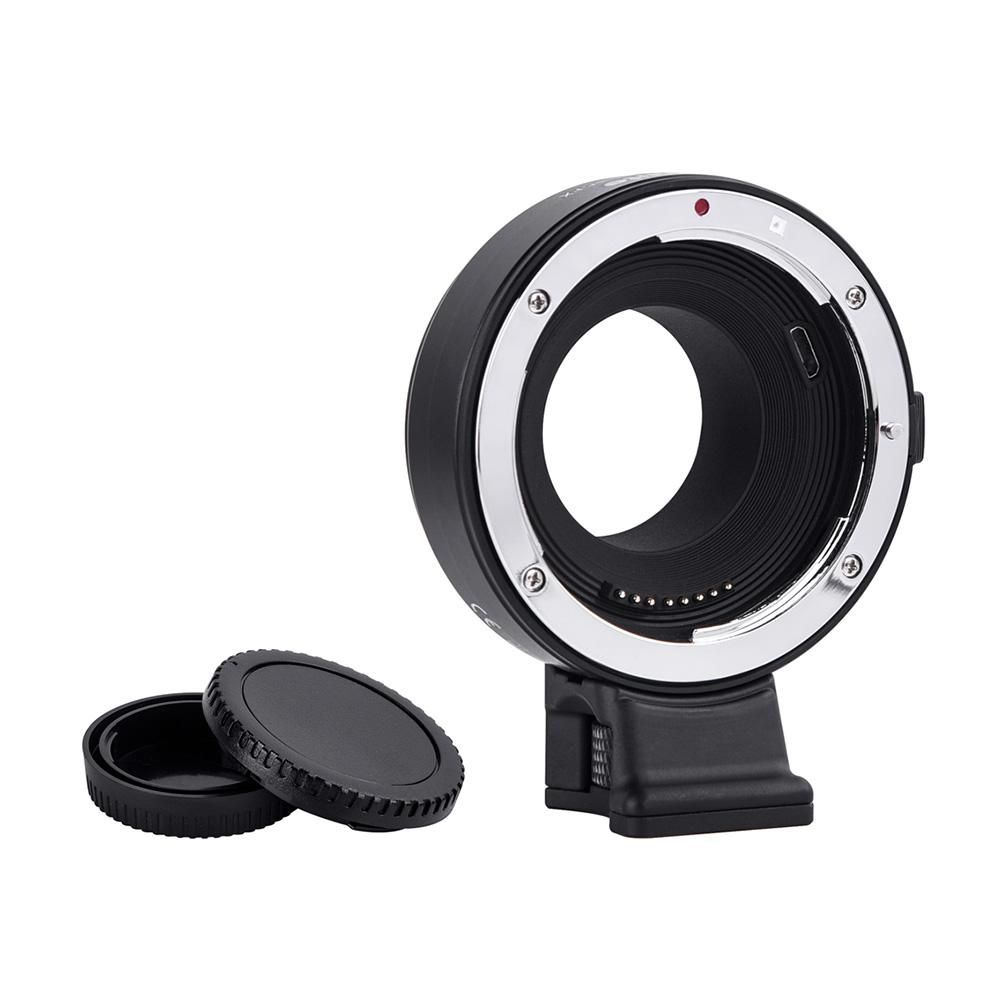 Commlite CM-EF-FX Electronic Camera Lens Mount Adapter Ring Support IS Image Stabilization EXIF Signal Transmission AF Auto Focus for Canon EF/EF-S Lens to Fujifilm FX Mirrorless Camera X-T100 X-T20 X-T3 X-H1 X-A5 X-T2 X-PRO2