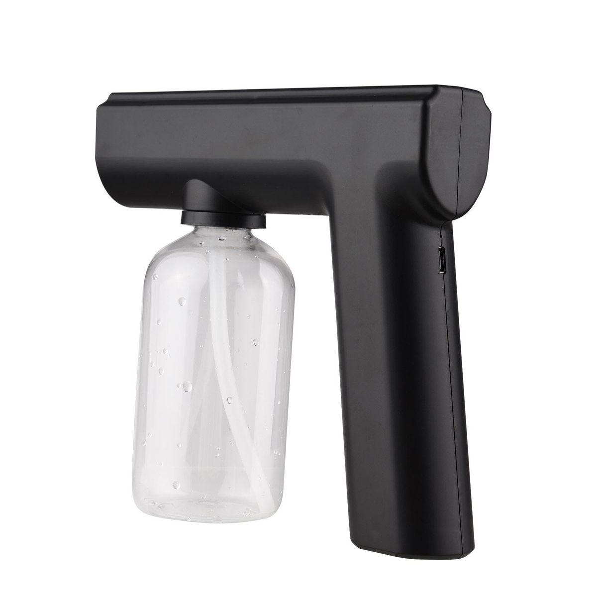 Handheld Spray Gun with Blue Light Steam Gun Portable Cordless USB Rechargeable Auto Atomizer Fogger Machine Electric Sprayer for Outdoor Indoor Use