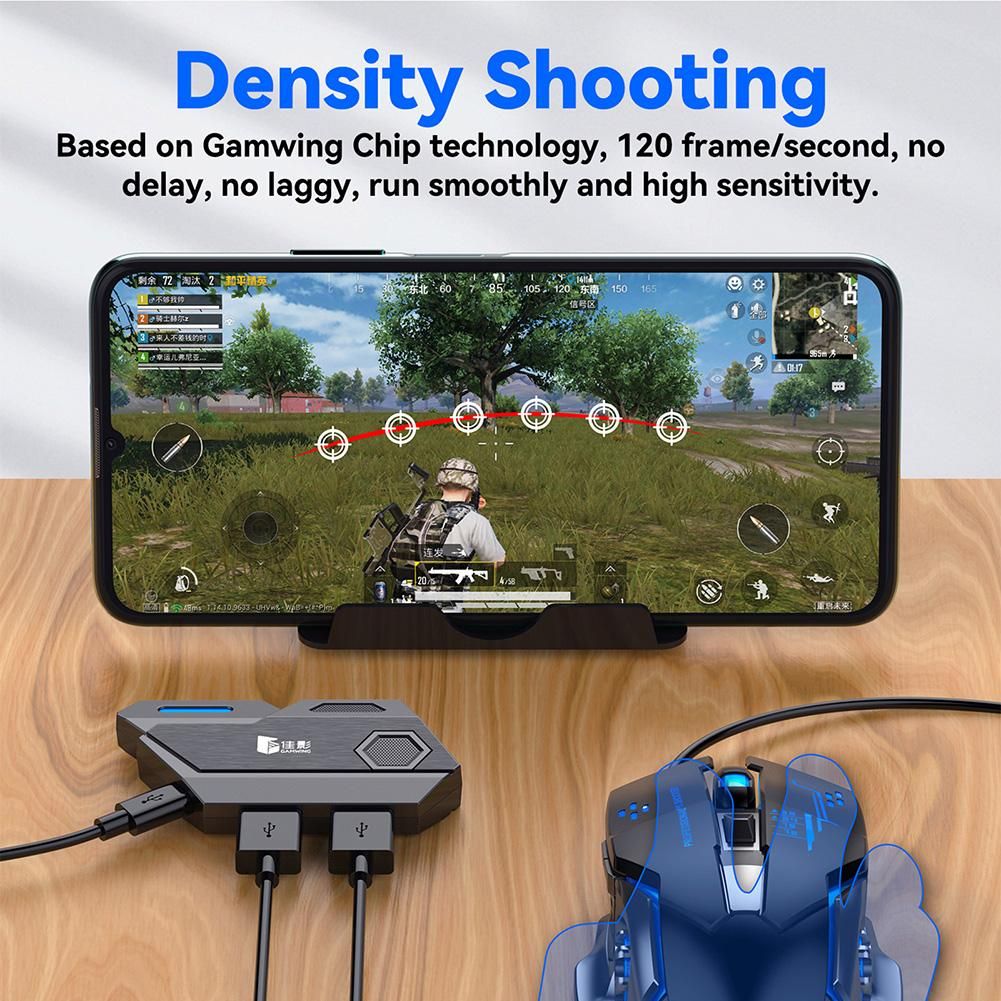 Mobile Controller Gaming Keyboard Mouse Converter Pubg