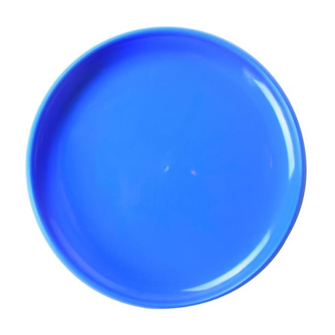 Round Beach Flying Disc Black Blue