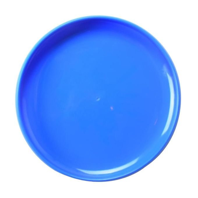 Round Beach Flying Disc Black Blue