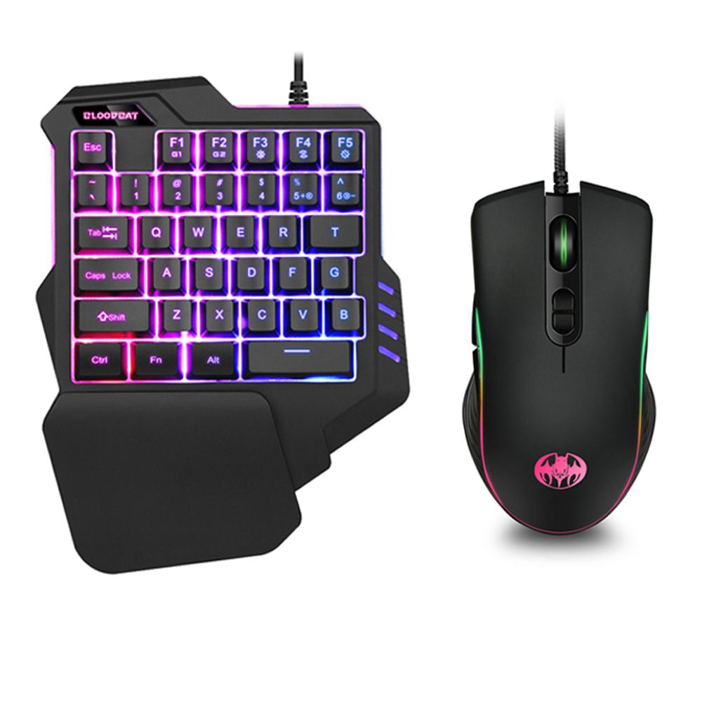 Rgb Gaming Keyboard And Mouse Adapter Set For Ps4 Xbox One