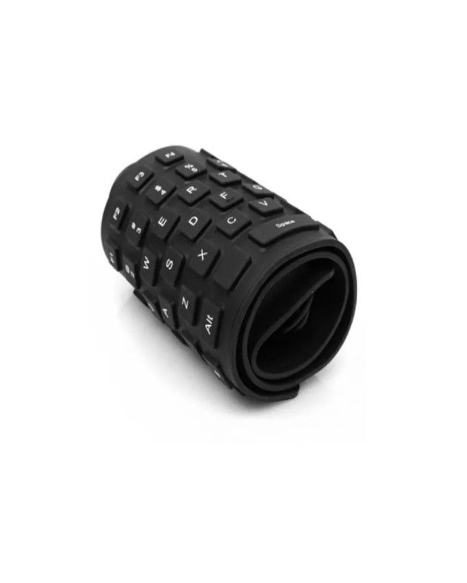 Flexible USB External Keyboard & Havit Optical Wired Mouse
