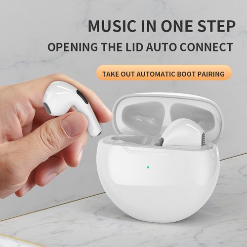 Air Pro 6 Bluetooth Earphone Earbuds For Android & IOS