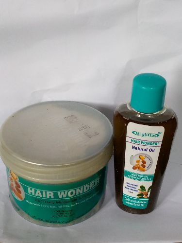 Hair Wonder Oil + Cream-( X2)