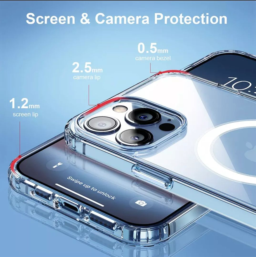 Iphone 14 Pro/ 14 Pro Max Magsafe UltraSlim Hard Back Protectiv Case
