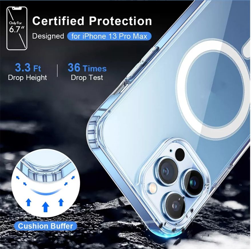 Iphone 14 Pro/ 14 Pro Max Magsafe UltraSlim Hard Back Protectiv Case