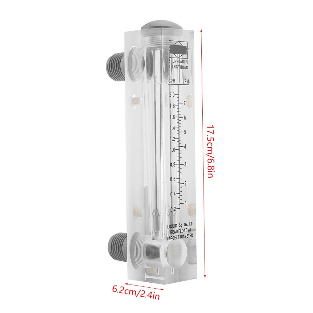 Panel Type Gl Liquid Flowmetre Water Flow Measuring Meter