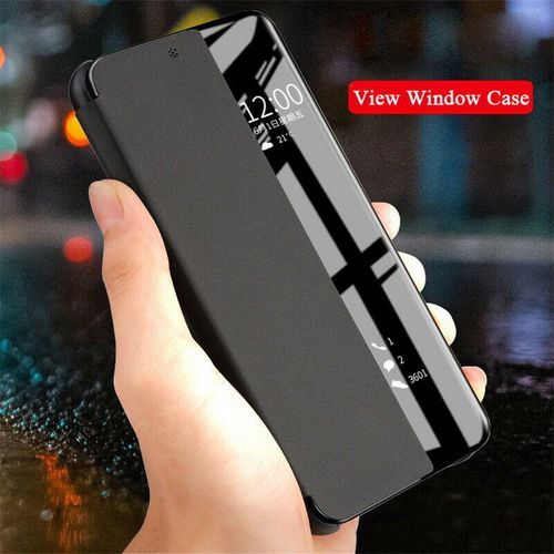 Note 12i Leather Wallet Flip Case  Black