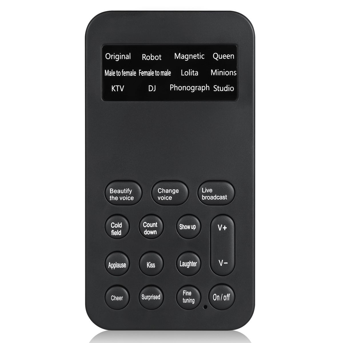 Mini Voice Changer Sound Effects Machine Audio Card 8 Fixed