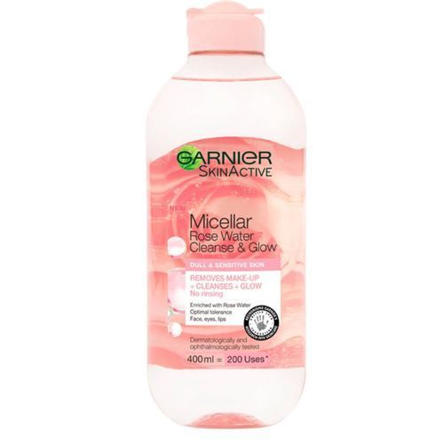 Rose Glow Micellar Cleansing Water-400ml, For Dull Skin