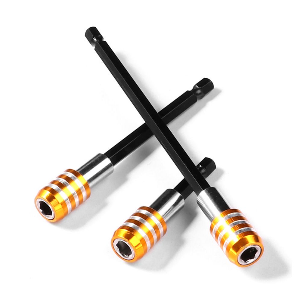 3 Pcs Drill Bit Extension Set Quick Release Bit Holder 1/4