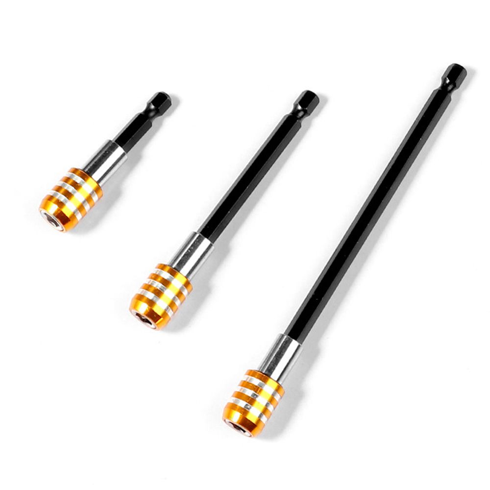 3 Pcs Drill Bit Extension Set Quick Release Bit Holder 1/4