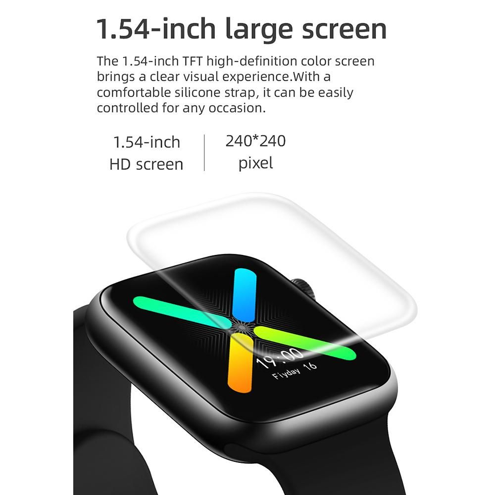 X8 Smart Watch Smartwatch Custom Watch Face BT Call Message Reminder Music Player Heart Rate Sleep Health Monitoring Sports Bracelet