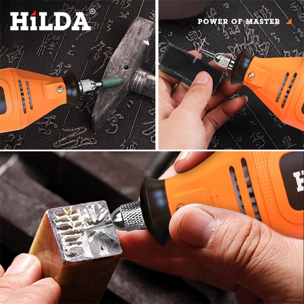 HILDA Electric Mini Drill Grinder Engraving Pen Mini Drill