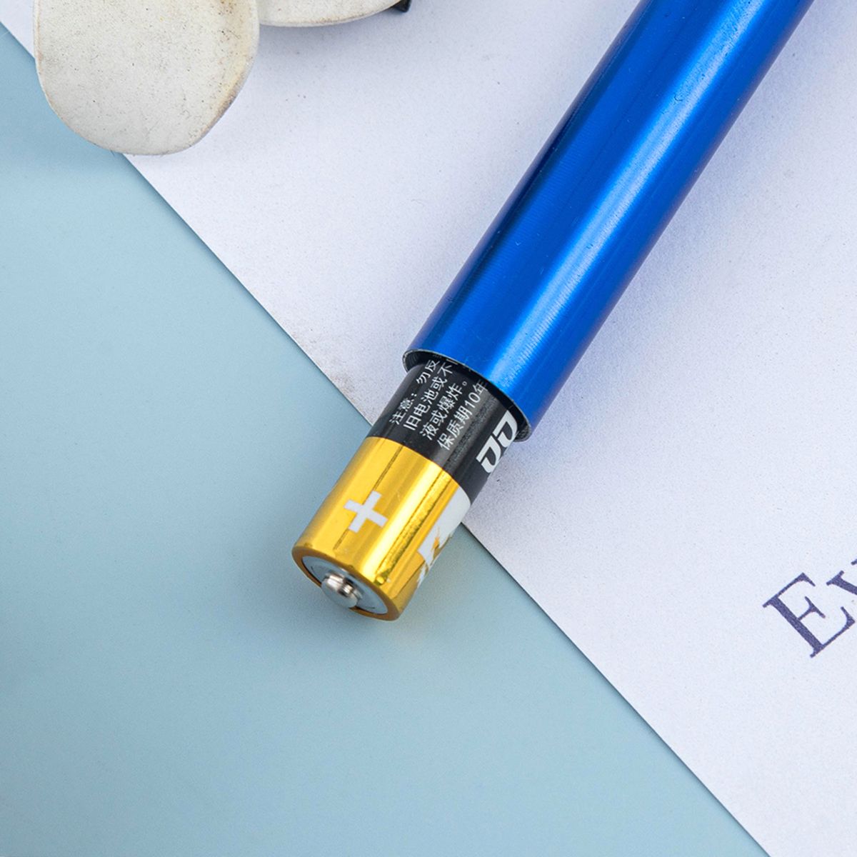 Lighting Drill Pen With Magnifier 4Pcs Drill Heads For