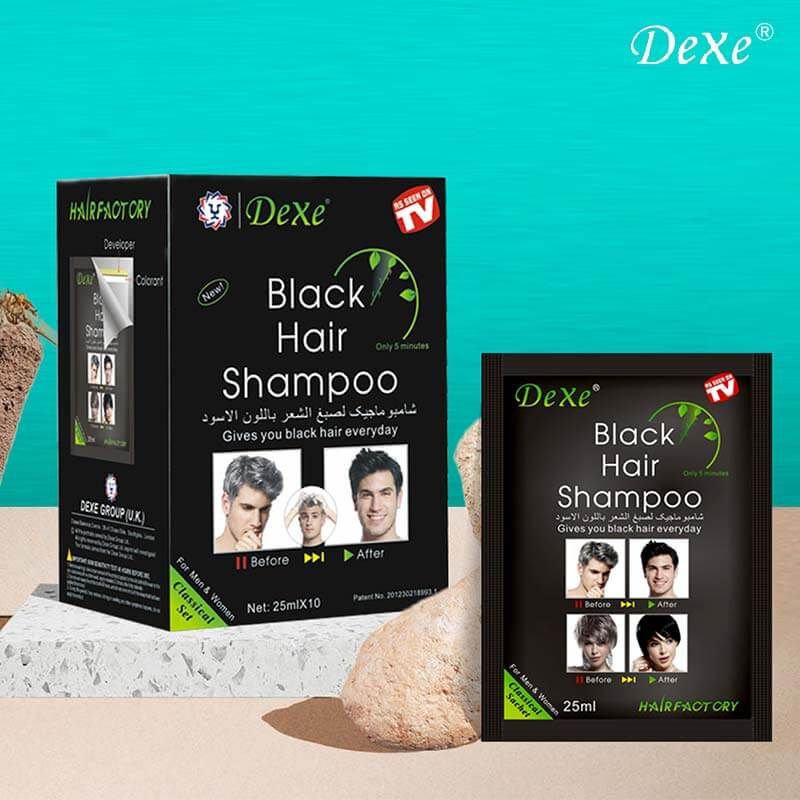 5 Mins INSTANT BLACK HAIR DIE SHAMPOO (Gives You Black Hair Everyday)