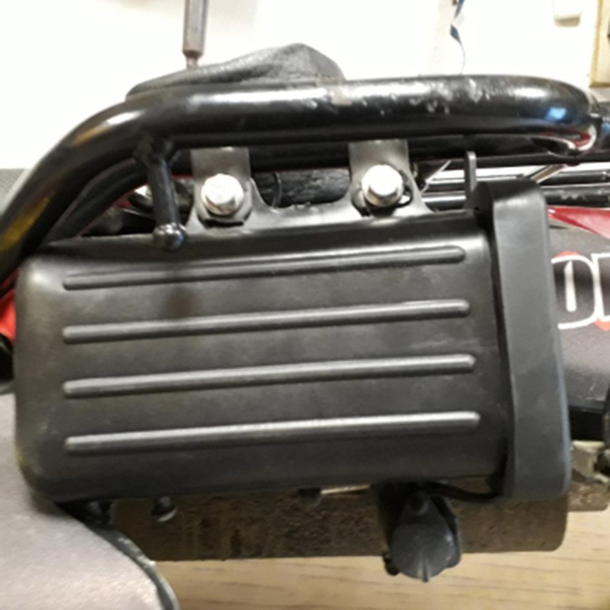 Motorcycle Tool Box Repair Storage Box Holder Container Replacement for for Suzuki DR125 DR200 DR250 SP125 SP200 Yamaha TW200 TW225