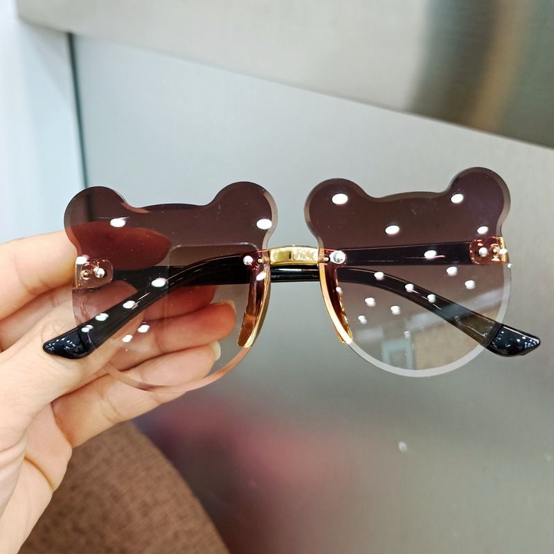 Adorable Bear Shaped UV Protection Sunglasses For Kids