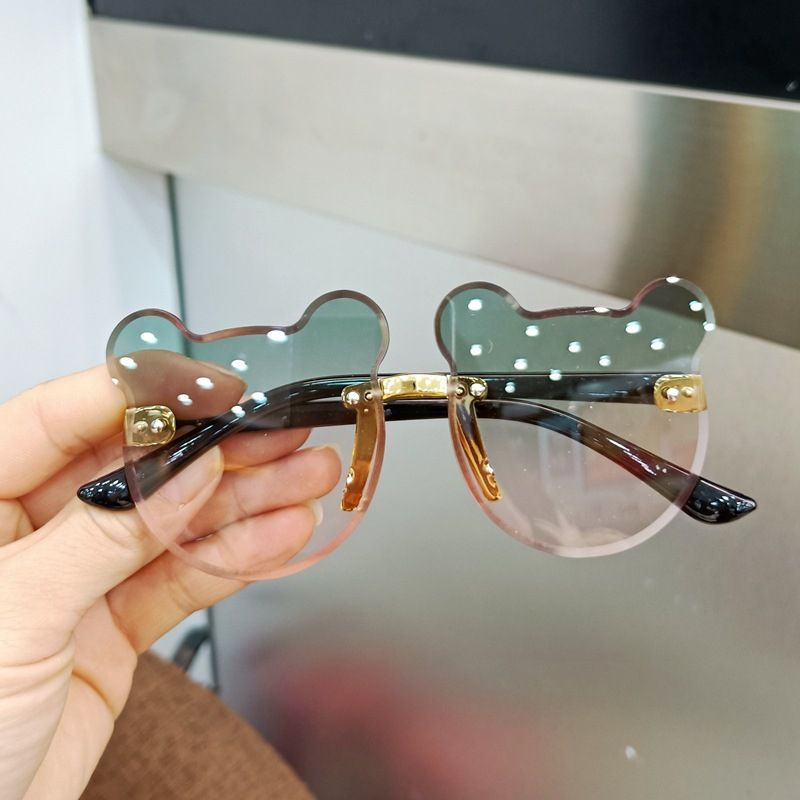 Adorable Bear Shaped UV Protection Sunglasses For Kids