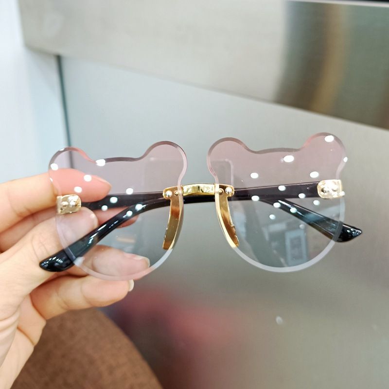 Adorable Bear Shaped UV Protection Sunglasses For Kids