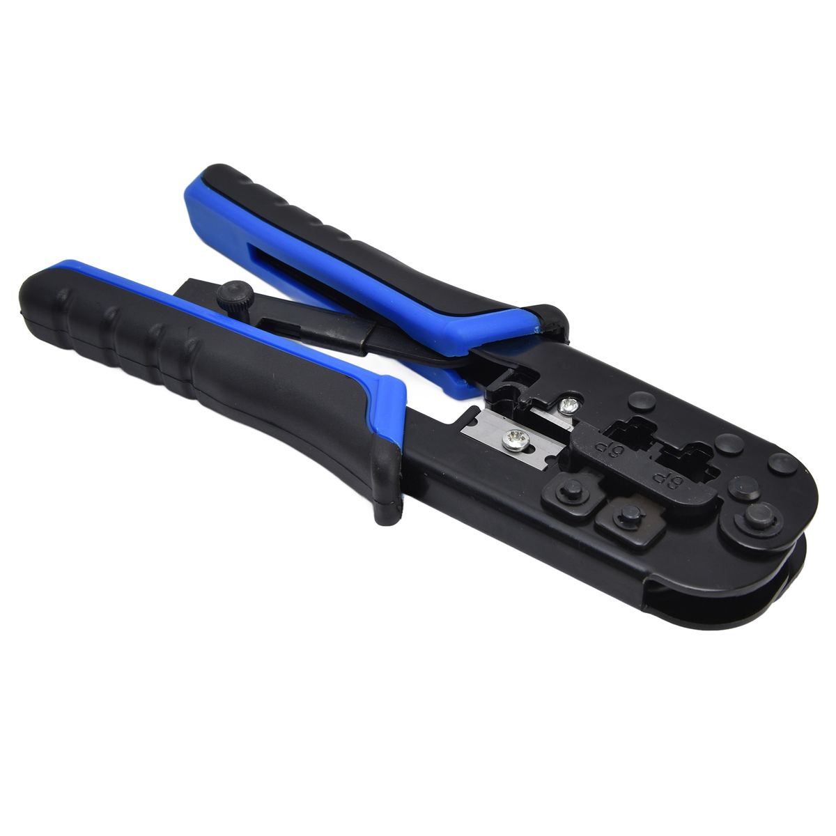 Network Cable Crimp Pliers RJ11/45 Ratchet Wire Crimping