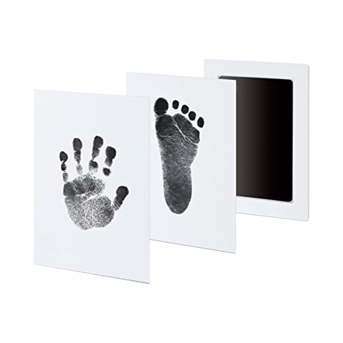 Baby Inkless Footprint Handprint Kit Clean Touch Ink Pads