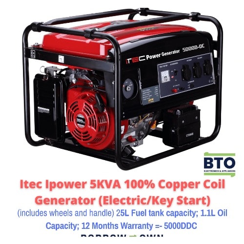 Electric 5kva Generator