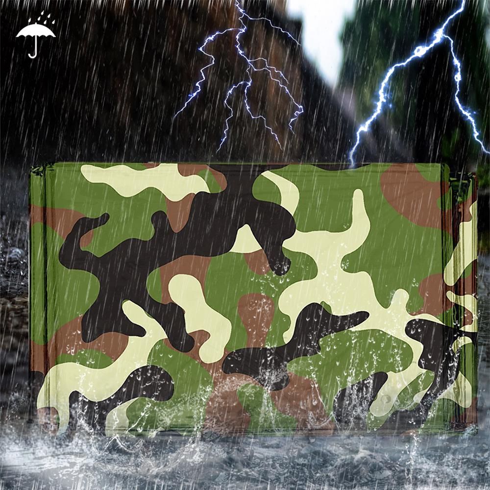 Pack of 5 Emergency Blankets Heat Retention Body Warmer Rescue Blanket for Outdoor Camping Traveling Survival