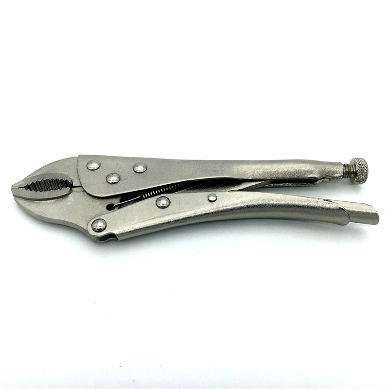 Locking Pliers 220mm/10" Straight Jaw Gourd Mouth Lock Mole Plier High Carbon Steel Wear Resistant Vise Grip Clamping Hand Tools