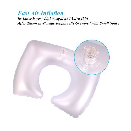 Washable U Shaped Travel Pillow Portable Velvet Neck Cushion